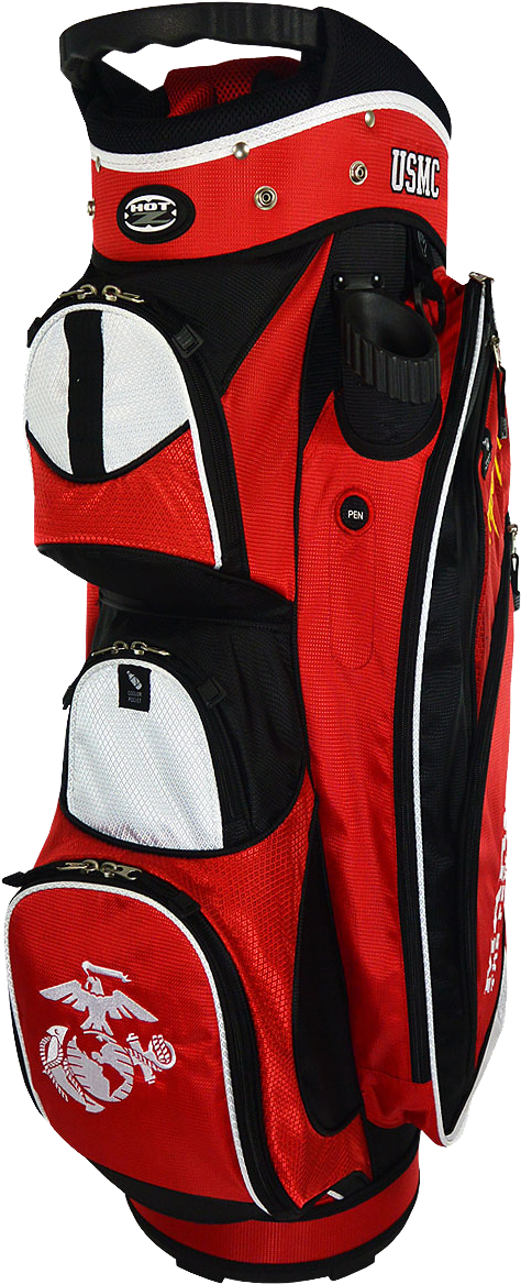 Marines Military Cart Bag By Hotz Golf - Hot-z Golf Bags Cart Bag - Marines - Golf Bags (507x1200), Png Download