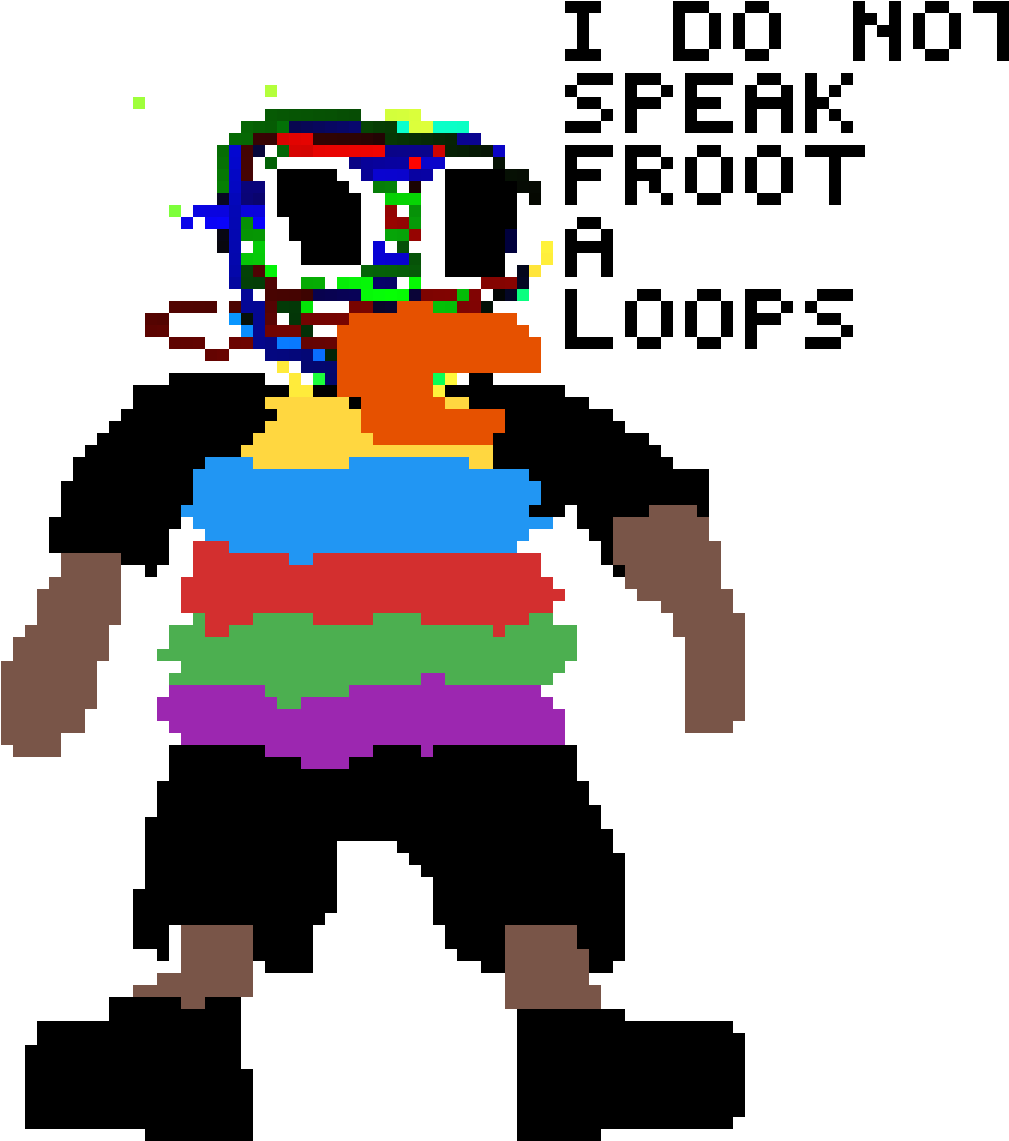 I Do Not Speak Froot A Loops - Pegboard Nerds (1200x1200), Png Download