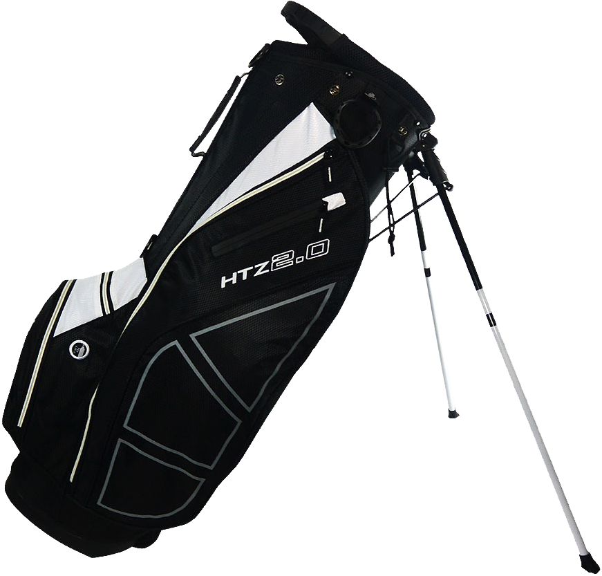 0 Stand Bag - Hot-z Golf Bags 2.0 Stand Bag - Black - Golf Bags (893x845), Png Download
