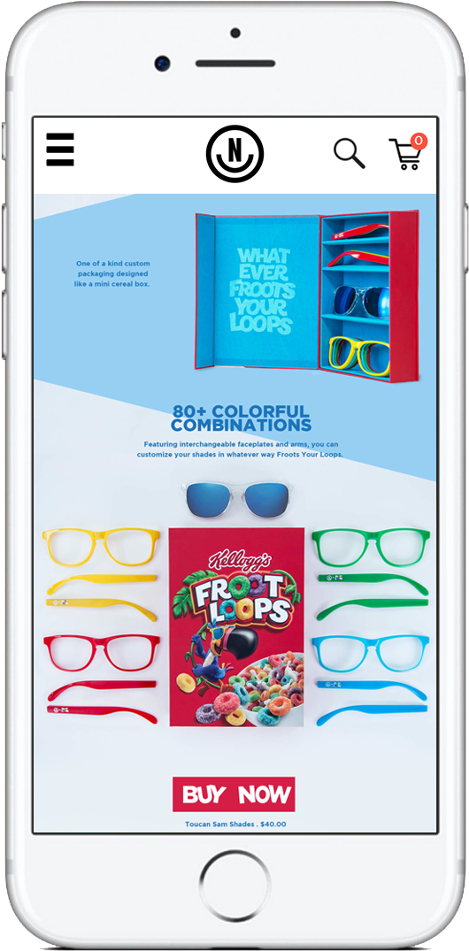 State Bicycle Co - Kellogg's Froot Loops Cereal - 12.2 Oz (1000x1148), Png Download