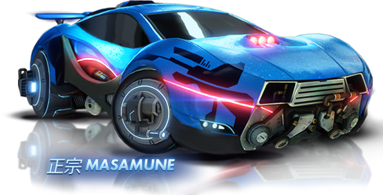 New Vehicle - Masamune - Rocket League Collector's Edition [ps4 Game] (554x283), Png Download