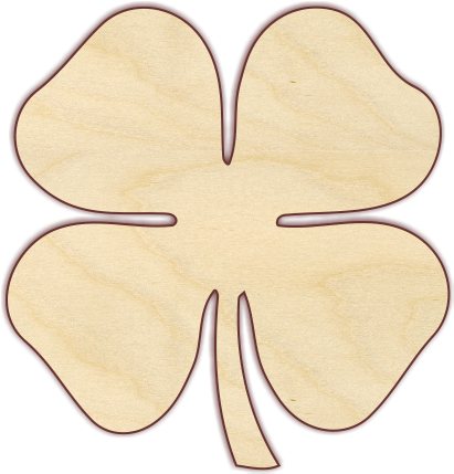 Four Leaf Clover - Four-leaf Clover (433x433), Png Download