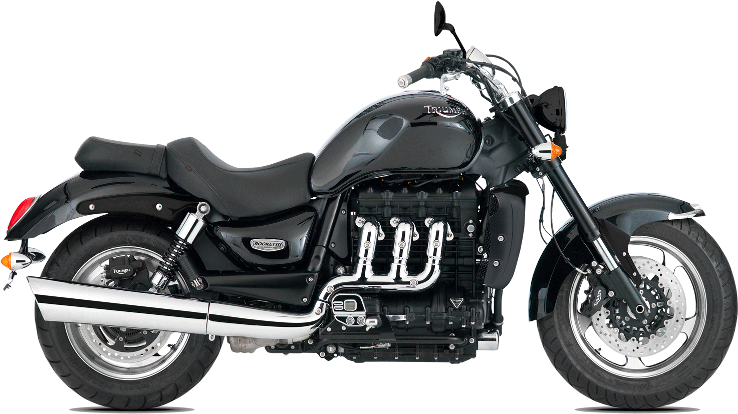 Starting From I Phantom Black - Triumph Rocket Iii Roadster (1644x1022), Png Download