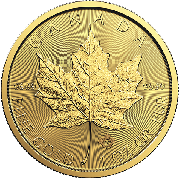 1 Oz Gold 2018 - Expensive Coin In World (600x600), Png Download