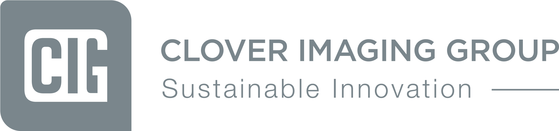 Image Result For Clover Sustainability Commitment Report - Clover Imaging Group Logo (2362x1000), Png Download