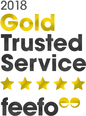 Feefo Gold Trusted Service (480x480), Png Download