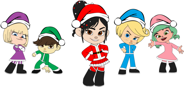 Sugar Rush Team - Cartoon Sugar Rush (640x301), Png Download
