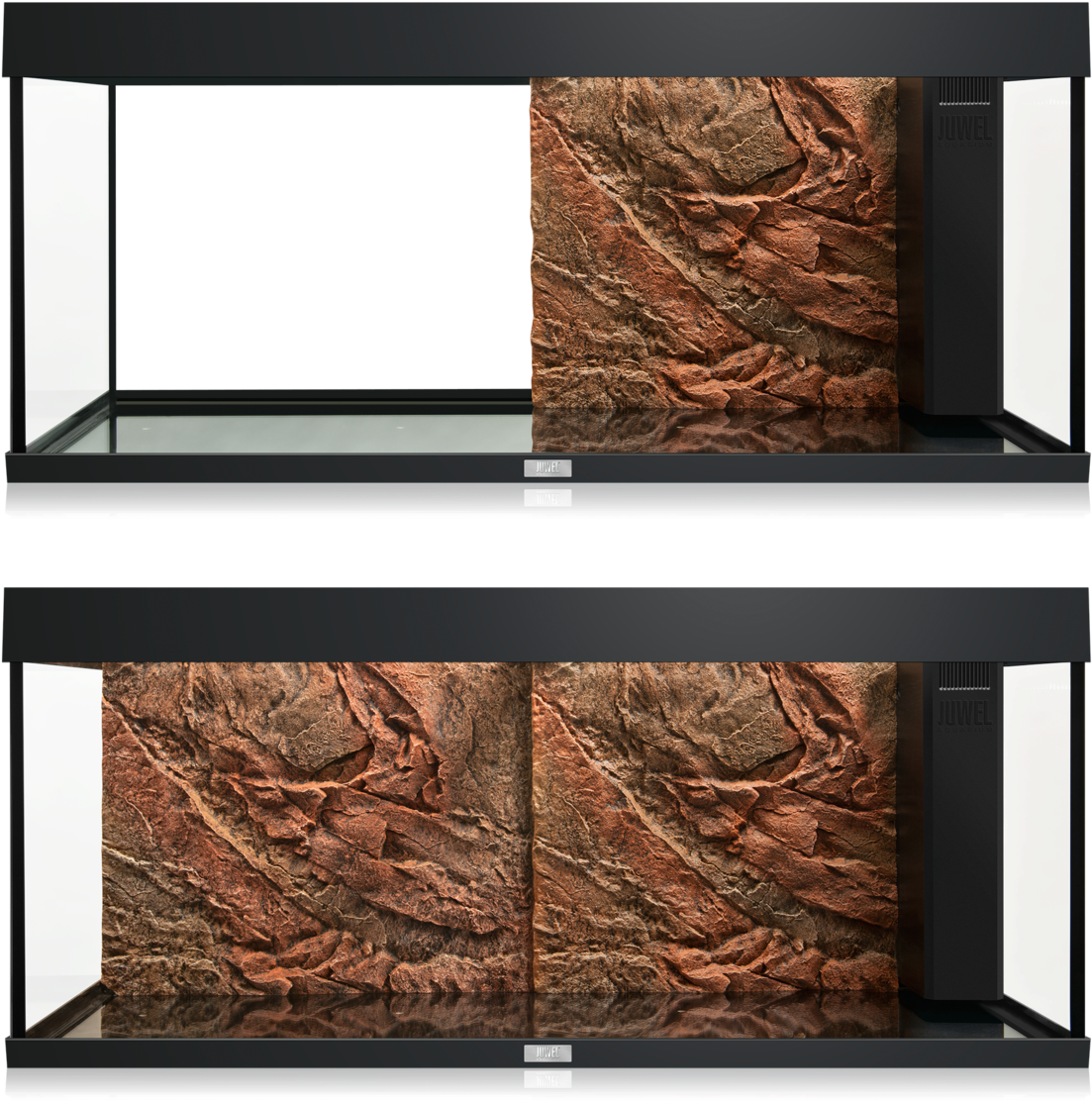 Find Dealer Facebook E-mail - Juwel Aquarium Decorative Background Cliff Dark 600 (1195x1195), Png Download