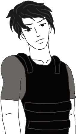 Bullet Proof Vest - Illustration (450x450), Png Download