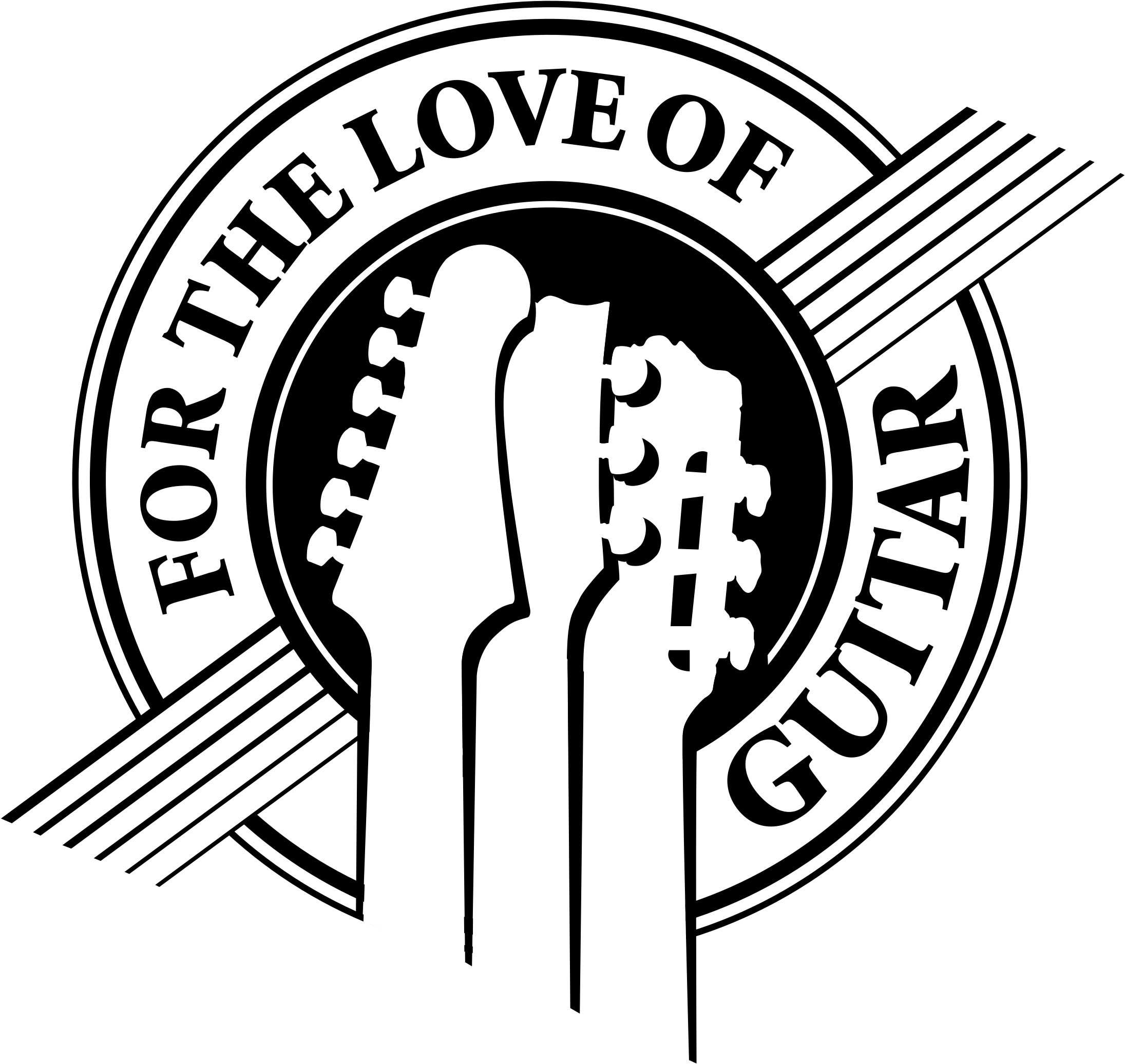 For The Love Of Guitar Logo Png Transparent - Love Of Guitar Logo (2400x2400), Png Download