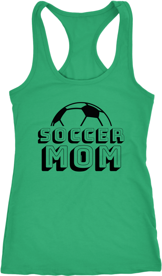Soccer Mom - Racerback Tank - Mothers Day Gift, Mom Life, First Mothers Day, Mom (1024x1024), Png Download