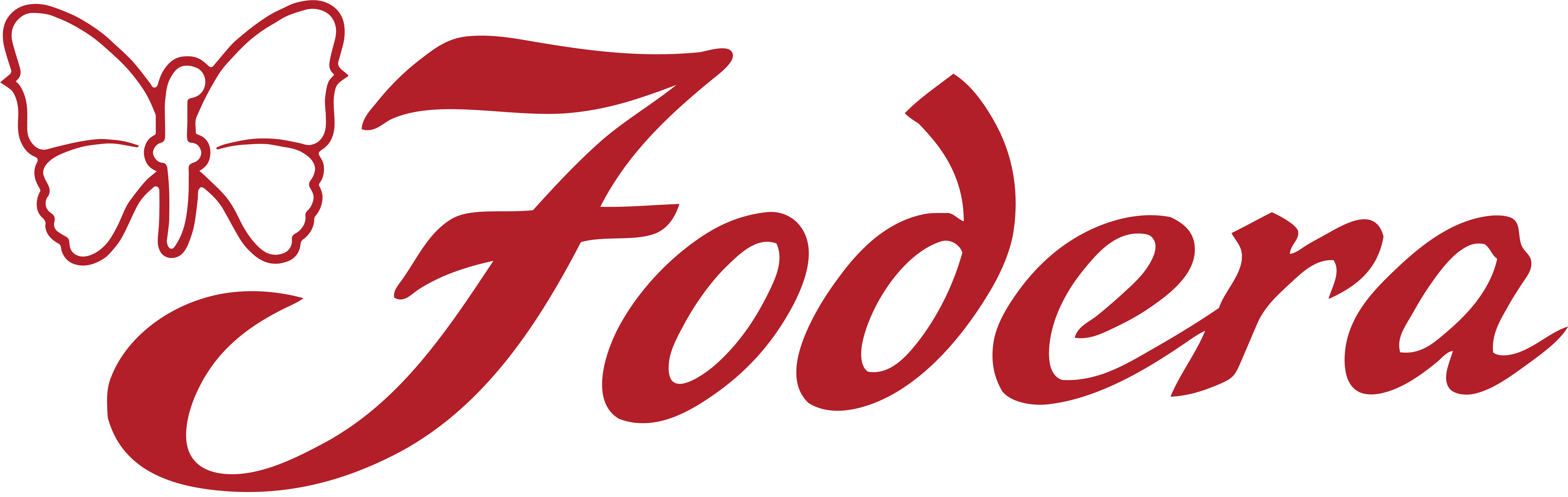 Fodera 2016 Custom Logo Web - Fodera Logo (7685x2580), Png Download