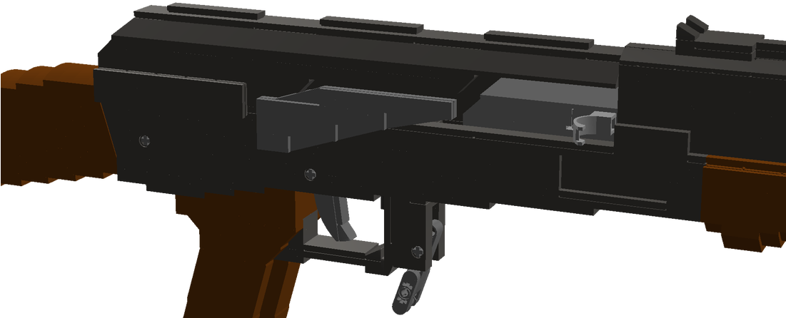 Picture - Assault Rifle (1100x513), Png Download