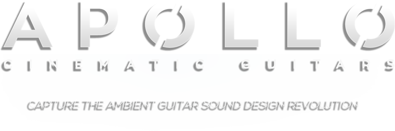 Apollologobantext - Apollo Cinematic Guitars (1295x431), Png Download