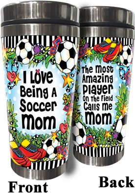 Stainless Steel Tumbler - 'she Travel Mugs By Suzy Toronto - 'she (325x402), Png Download