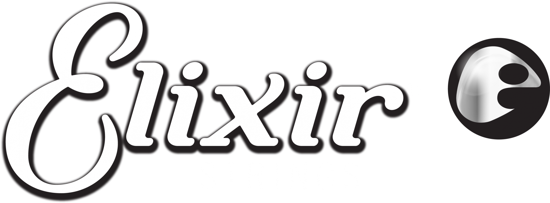 Check It Out - Elixir Guitar Logo Png (2000x884), Png Download