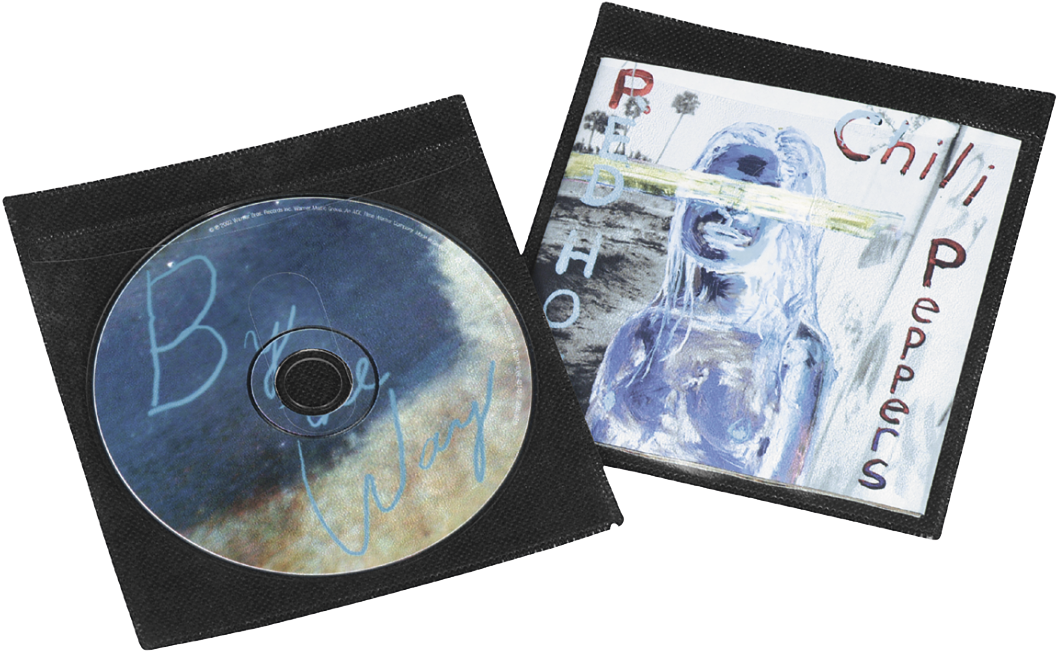 Cd/dvd Protective Sleeves 25, Black - Protective Sleeves For Cd/dvd (50 Black) (1100x1100), Png Download