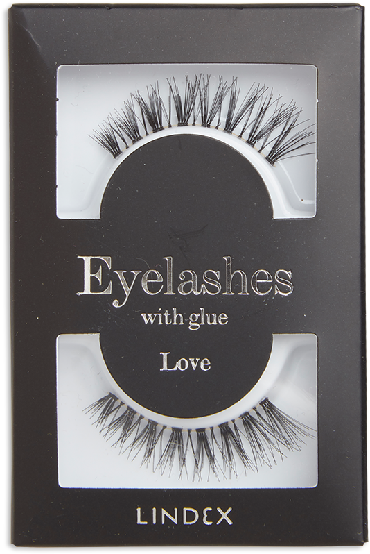 False Eyelashes, Love Blank - Love (888x888), Png Download