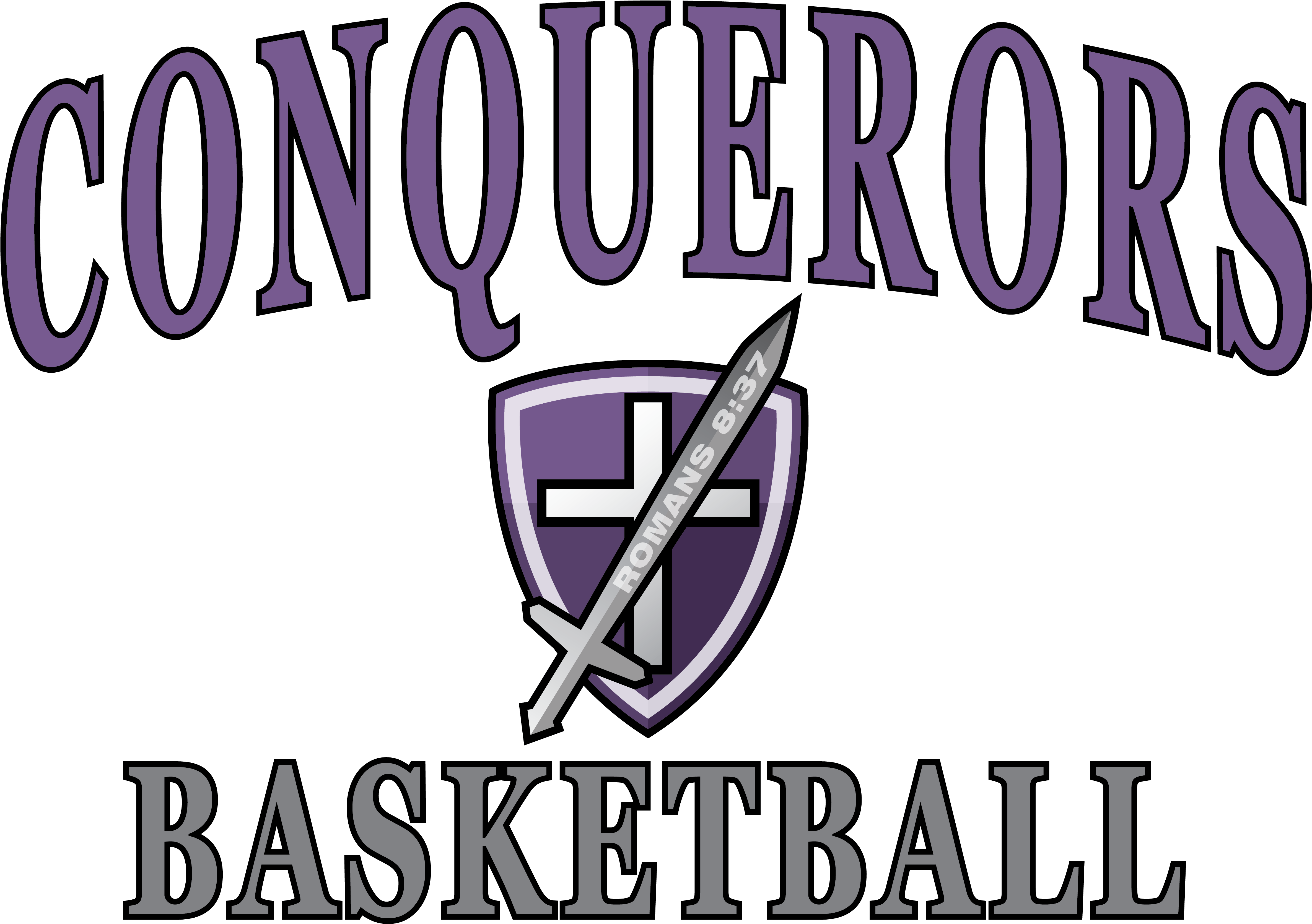 Conq Bball Gray Black Outline 21 - School (5229x4338), Png Download