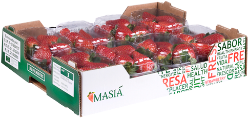 Fresas-004 - Frutti Di Bosco (500x249), Png Download