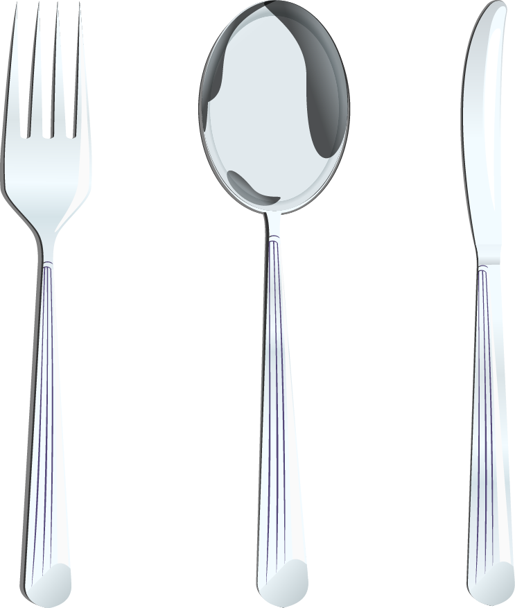 Fork Tableware Spoon - Fork (743x877), Png Download