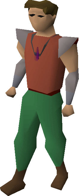 Occult Necklace Equipped - Runescape Party Hat (266x660), Png Download