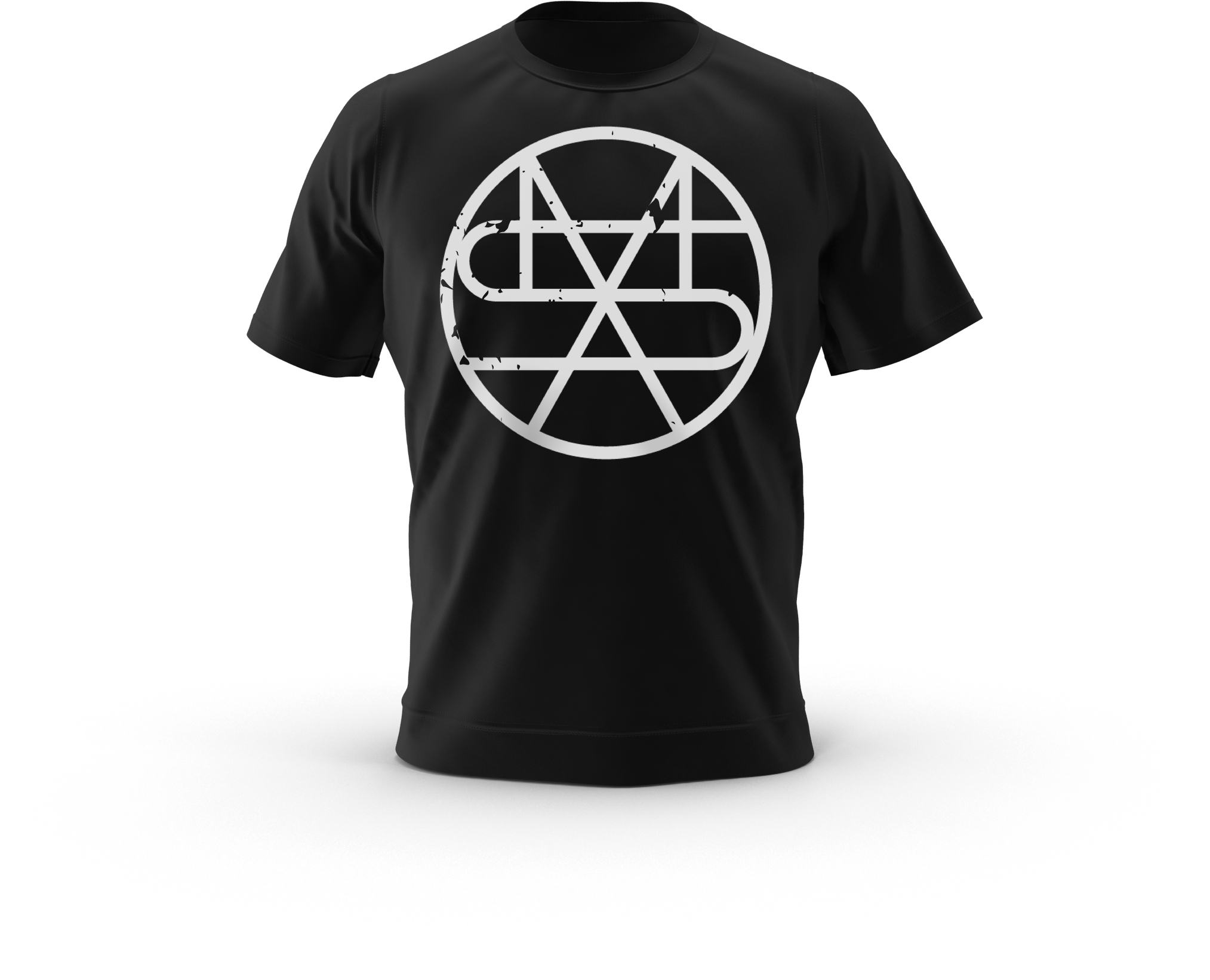 Next Level T-shirt Geometric Design - T-shirt (2049x2048), Png Download