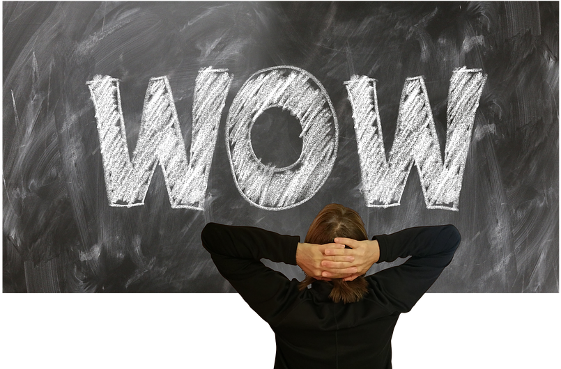 Wow, Enthusiasm, Applause, Marvel, Ecstasy, Delight - Vinyl Achtergrond 1,5 X 1,5m Donker 600 (960x640), Png Download