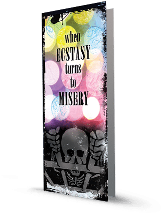 When Ecstasy Turns To Misery - Mdma (450x450), Png Download