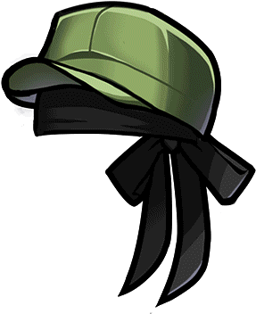 Gear-military Cap Render - Unison League Military (380x380), Png Download