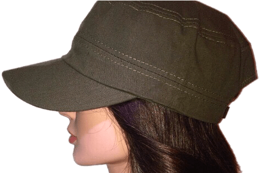 Army Green Military Cap - Baseball Cap (575x340), Png Download