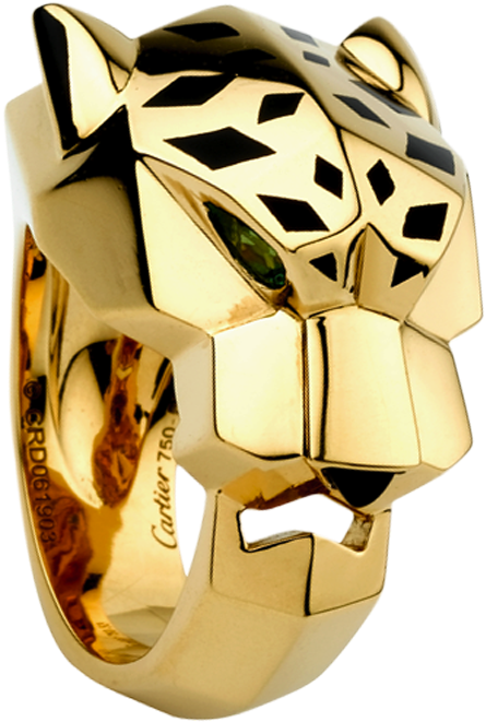Sortija Panthère Anillos De Hombre Plata, Anillos Para - Cartier Panthere Ring White Gold (1000x1000), Png Download