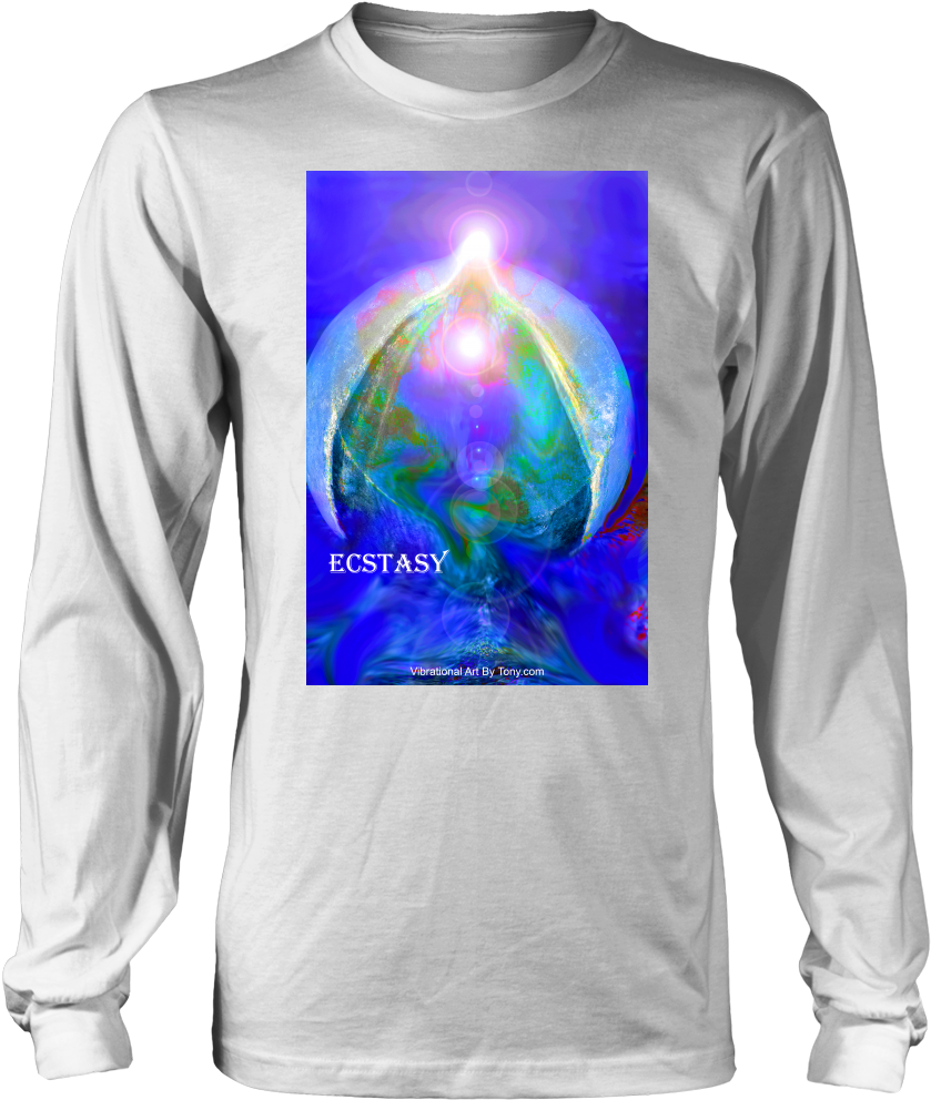 "ecstasy" T-shirts Vibrational Art By Tony Outlet - If There Ever Comes A Day When We Cant Be Together (1000x1000), Png Download