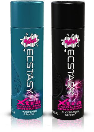 Wet® Ecstasy® Xtra Cooling Lubricant - Wet Platinum Lubricant, 30ml (660x495), Png Download