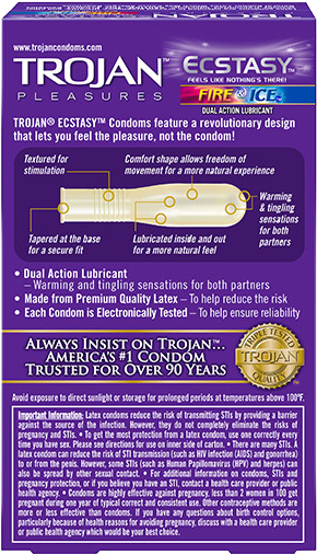 Trojan Condoms (337x540), Png Download