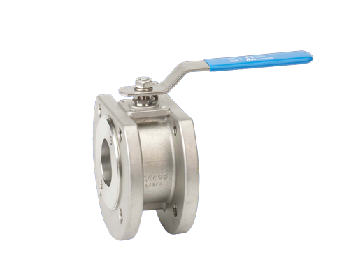 Commodity Ball Valves - Sandwich Type Ball Valve (492x395), Png Download