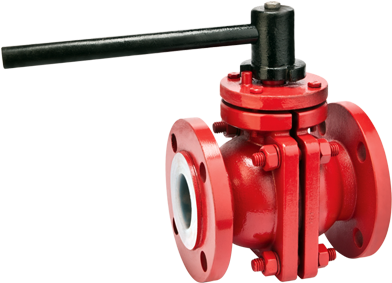 Lined Ball Valve - Vb Valves & Automation (415x480), Png Download
