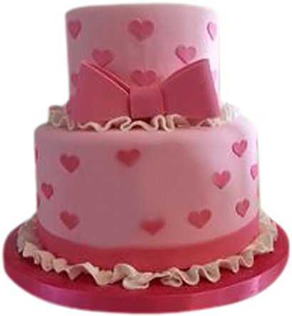 Cake Design Fo Girls - Barbie Theme Birthday Cake (500x500), Png Download