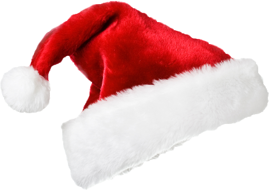 Gorro De Natal Png - Santa's Hat (557x373), Png Download