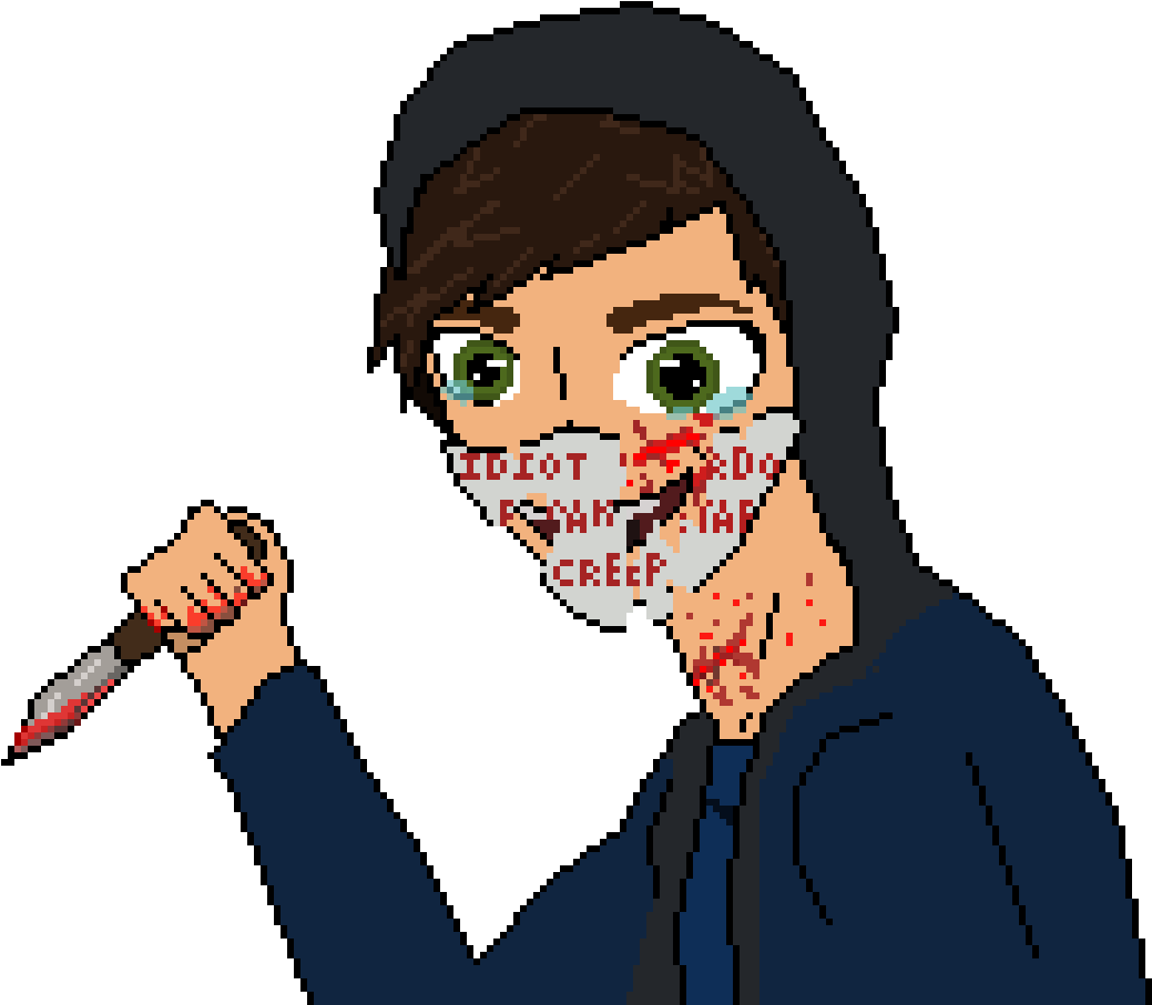 Creepy Pic - User (1200x1200), Png Download