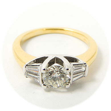 Yellow Gold Diamond - Gold (400x400), Png Download