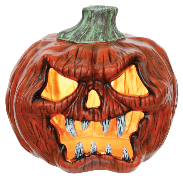 Creepy Pumpkin - Pumpkin (650x635), Png Download