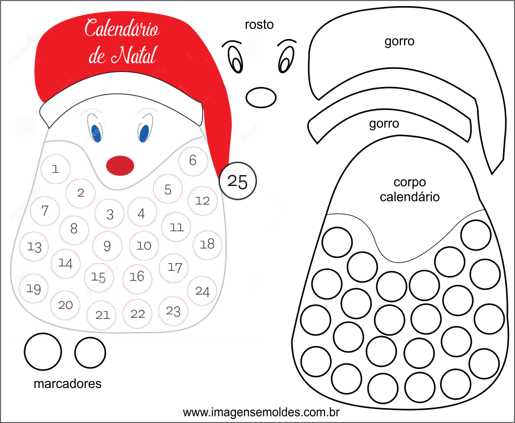 Enfeite De Natal Feito Com Eva Moldi (1002x822), Png Download