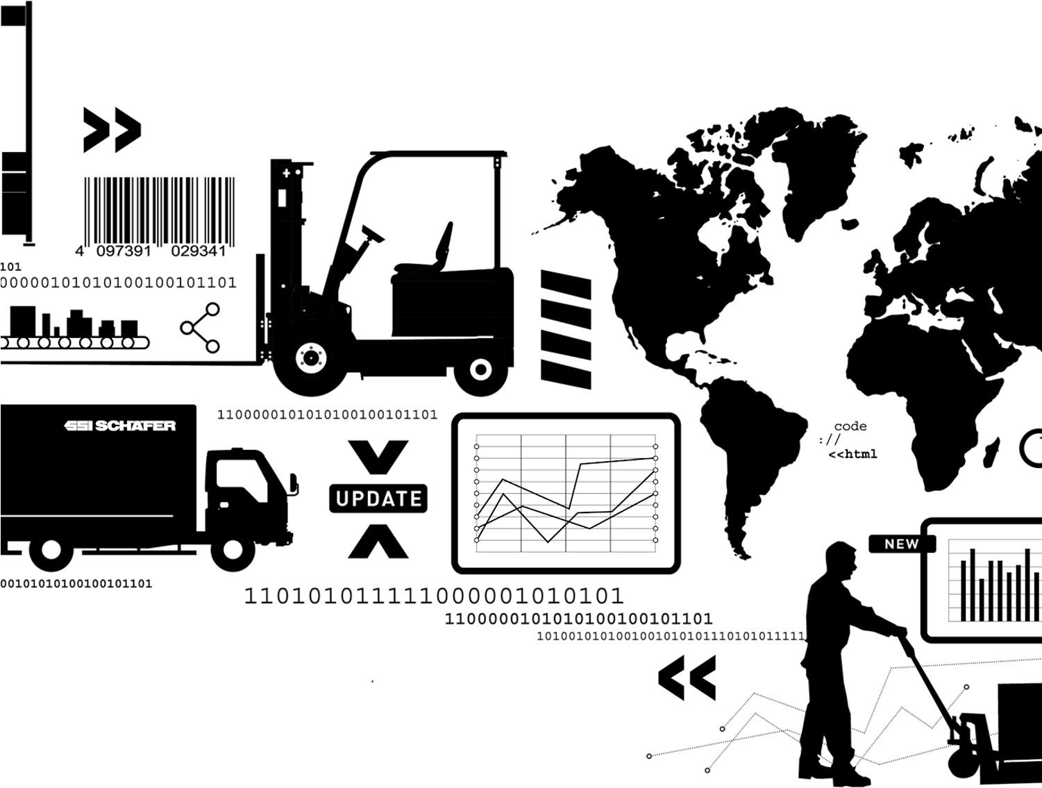 It Material Flow - World Map (1500x1500), Png Download