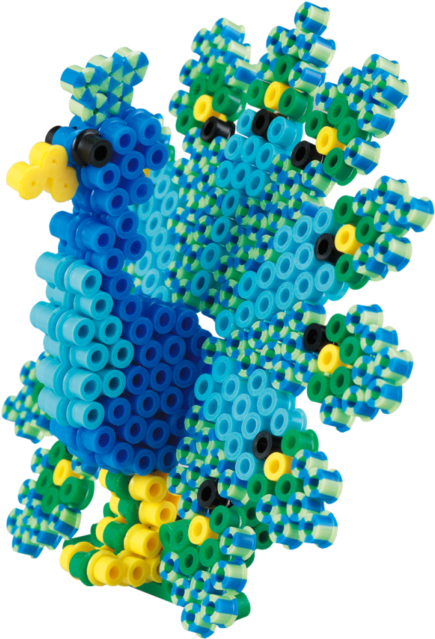 Hama Beads 3d Deco (960x1038), Png Download