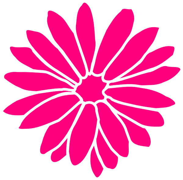 How To Set Use Pink Dahlia Clipart (600x590), Png Download