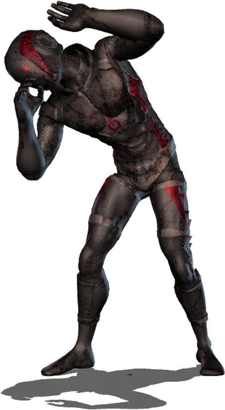 [fbx] Zombie Pro - Zombie Animation (864x864), Png Download