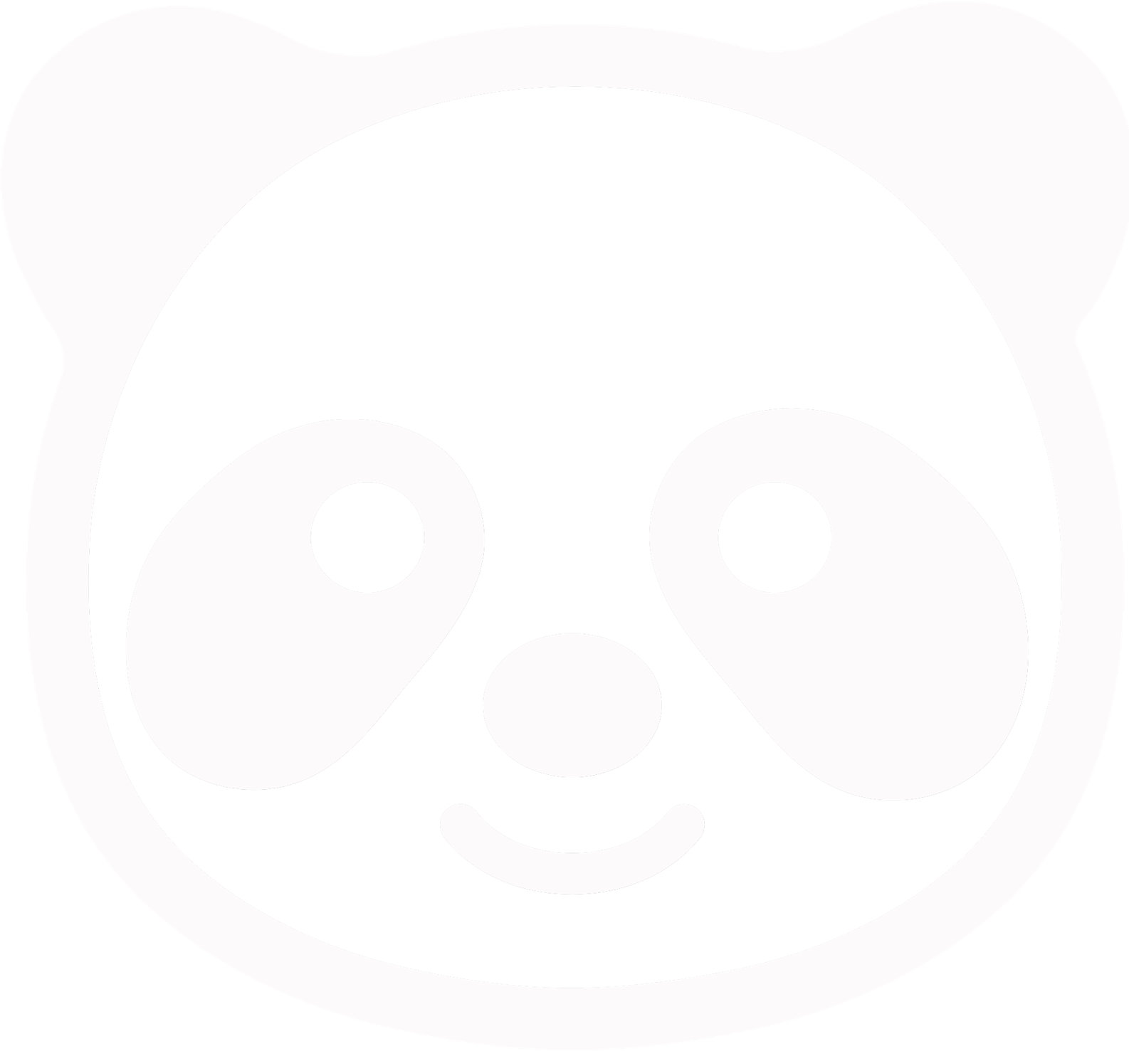 Panda - Vector Blanco - Vector Negro - Shirt (1600x1600), Png Download