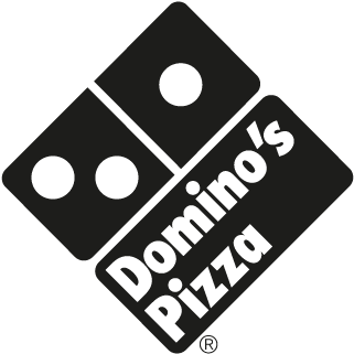 Domino's Pizza Black Vector Logo - Dominos Pizza Logo White (400x400), Png Download