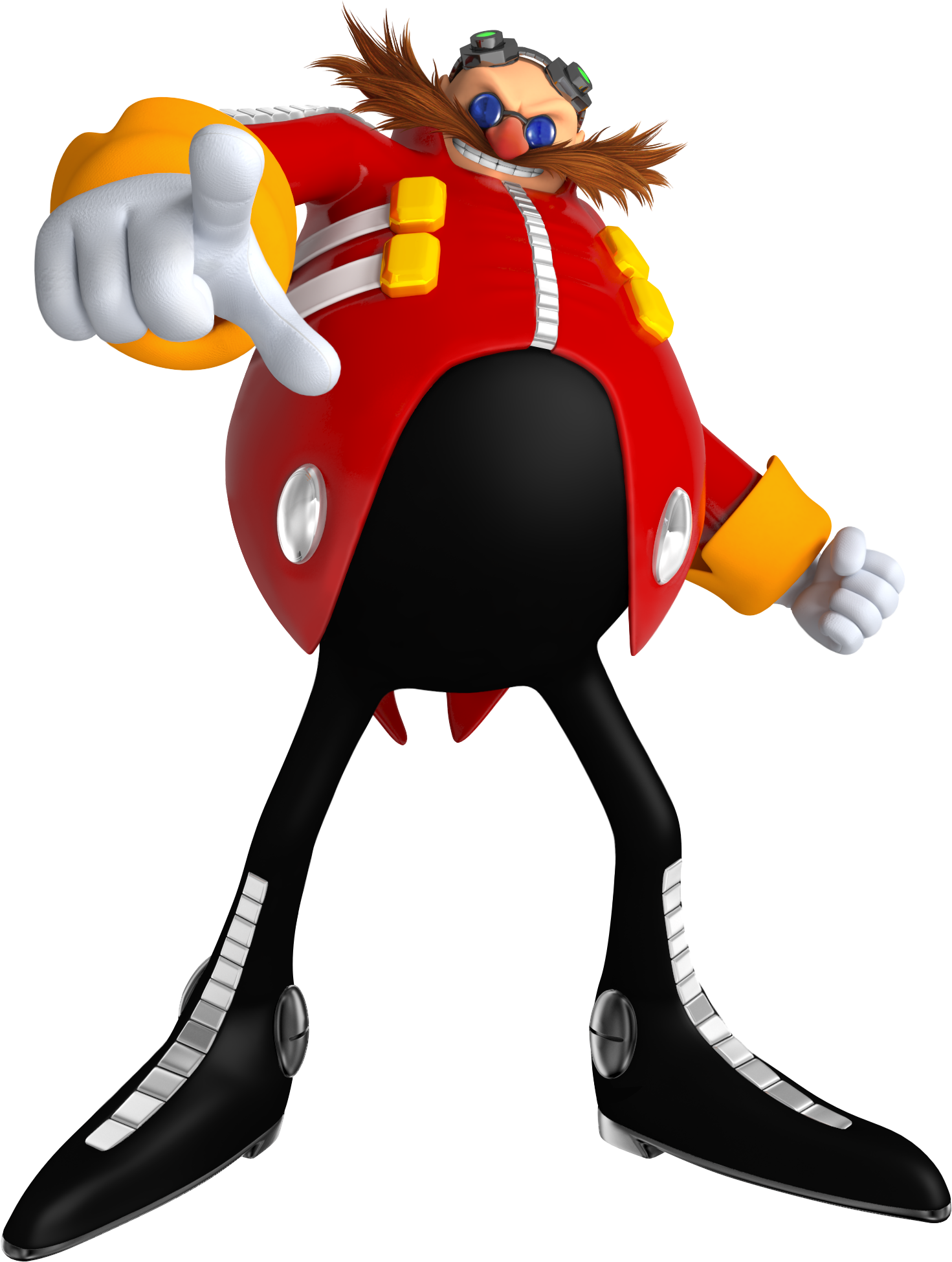 Sonic Hasta Las Nubes - Jim Carrey Dr Robotnik (452x599), Png Download